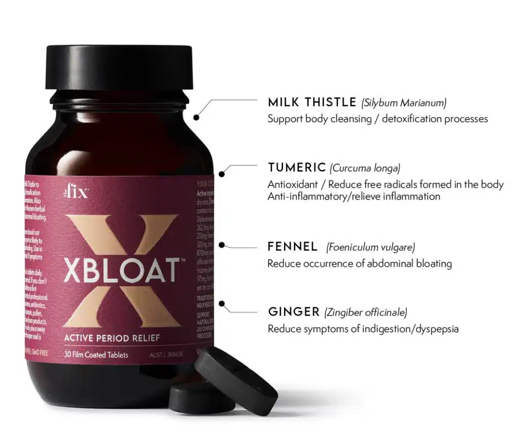 The Fix period tablets for bloating - XBLOAT