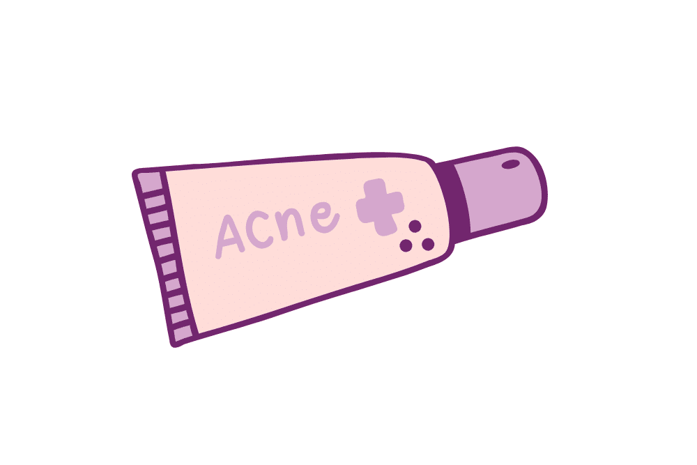Topical acne treatment.